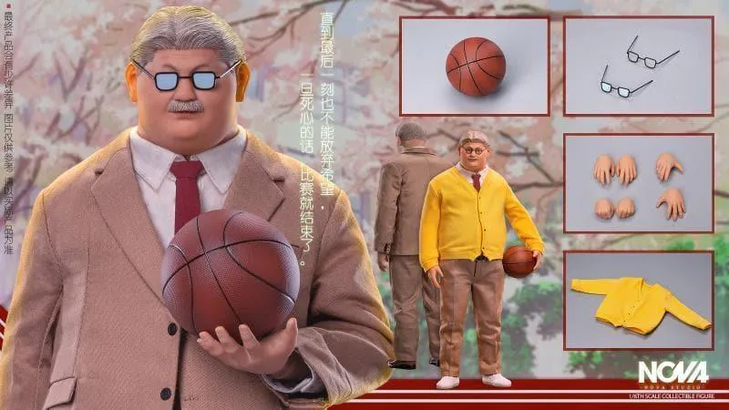 1:6 Mitsuyoshi Anzai Coach Action Figure