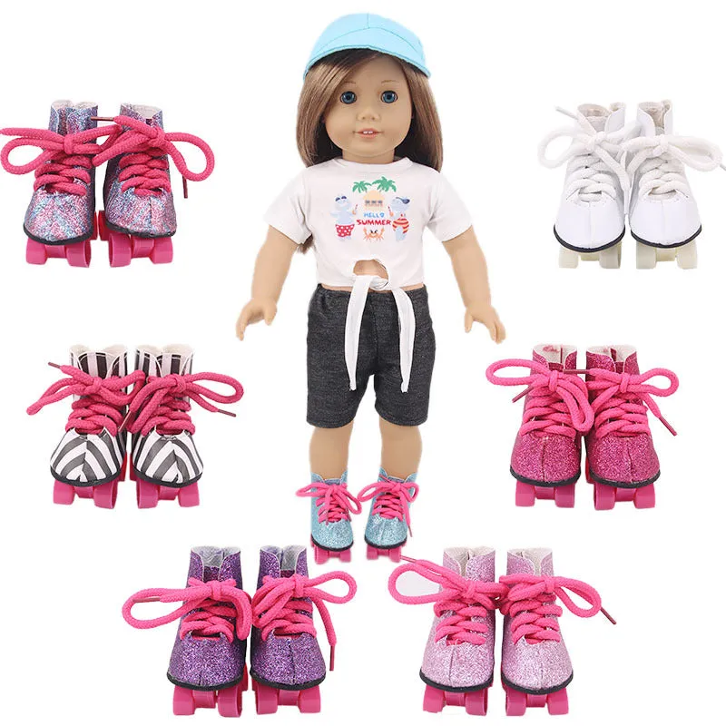 18 Inch American Girl American Girl Doll Shoes Roller Skates