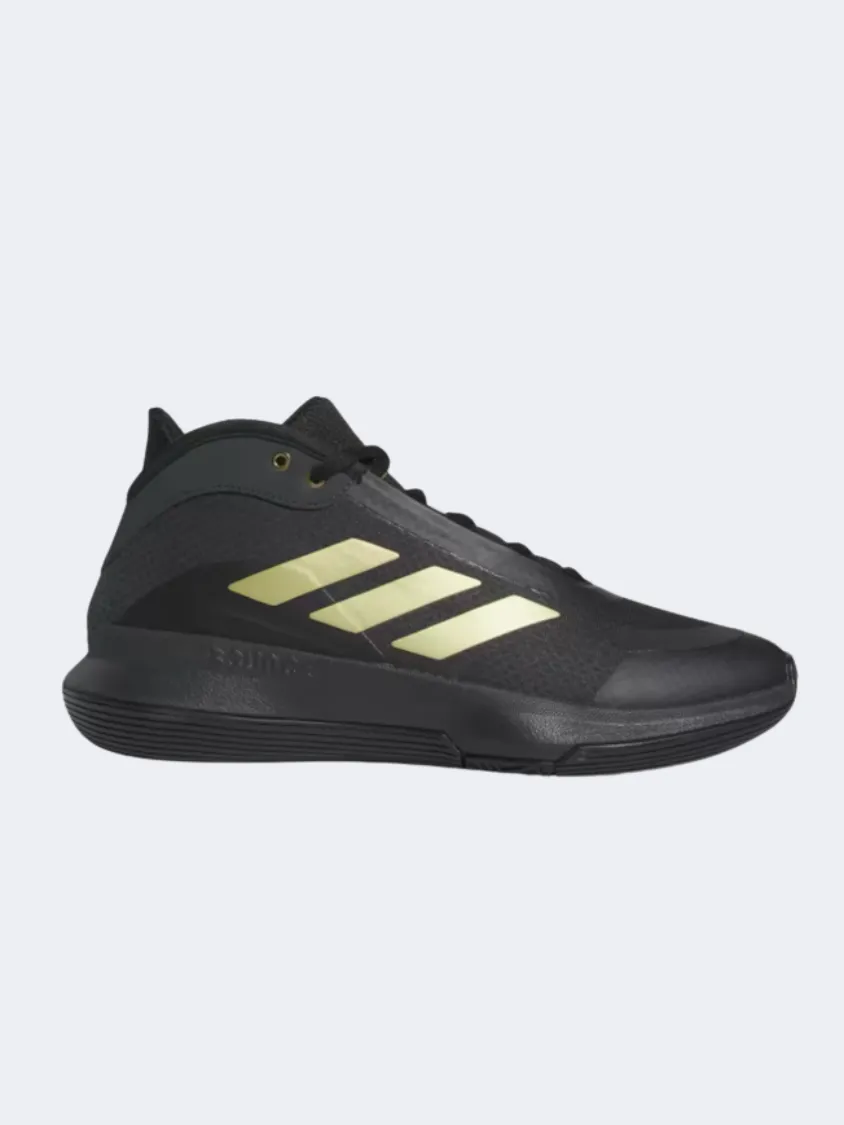 Adidas Bounce Legends Men Basketball Shoes Carbon/Gold/Black