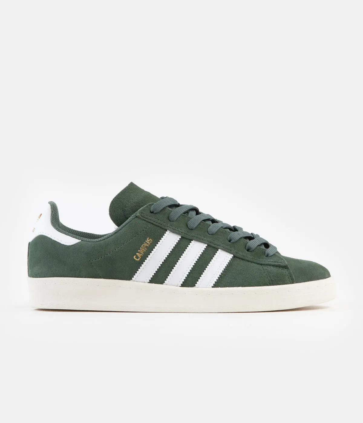 Adidas Campus ADV Shoes - Green Oxide / White / White