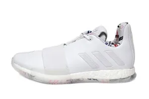 adidas Men's Harden Vol. 3 Basketball Shoes (10, White)