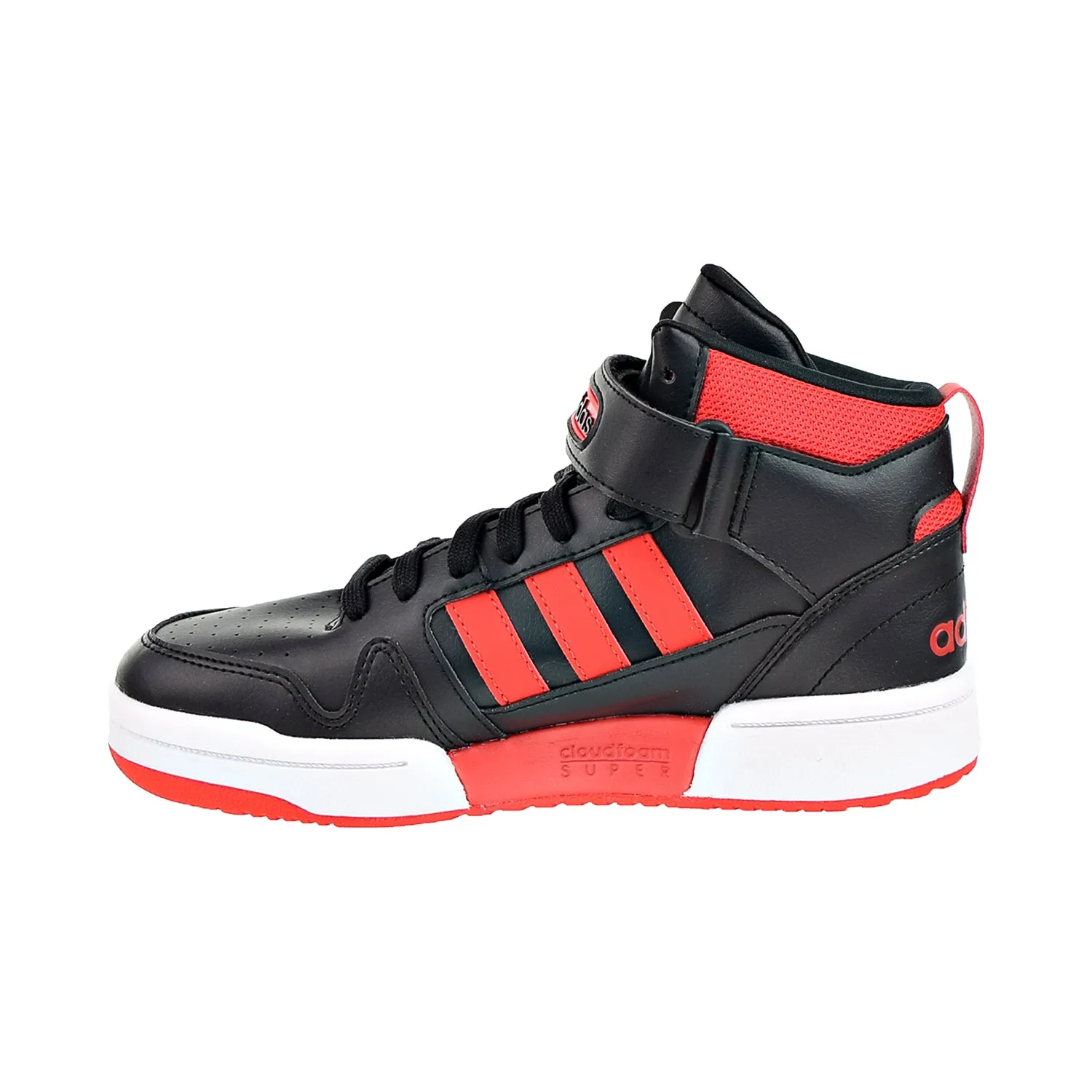 Adidas Postmove Mid Kids' Shoes Black-Vivid Red