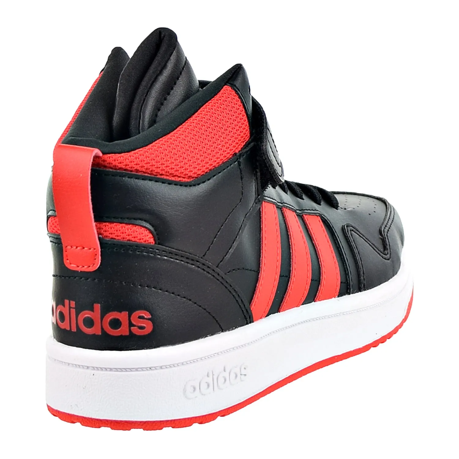 Adidas Postmove Mid Kids' Shoes Black-Vivid Red