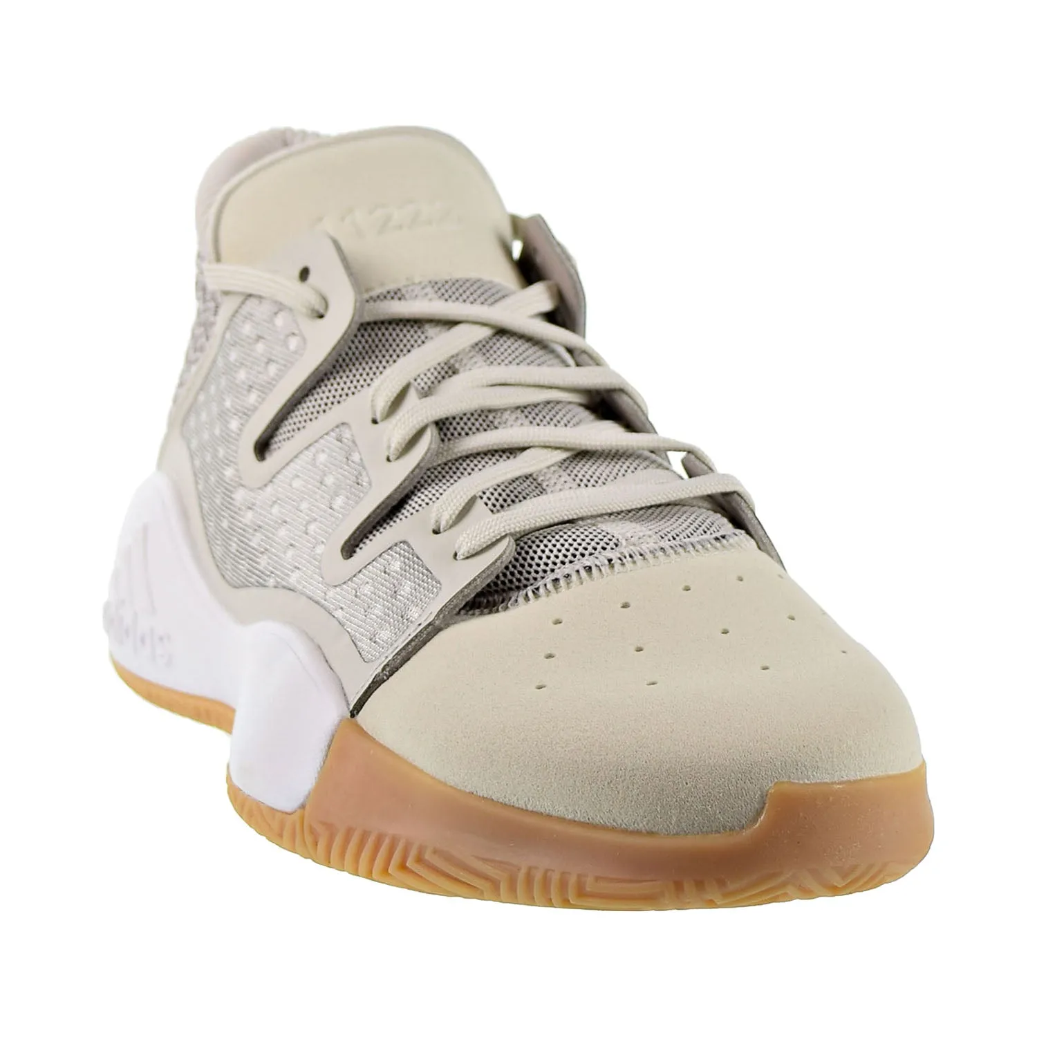 Adidas Pro Vision Men's Basketball Shoes Shoes Raw White/Light Brown