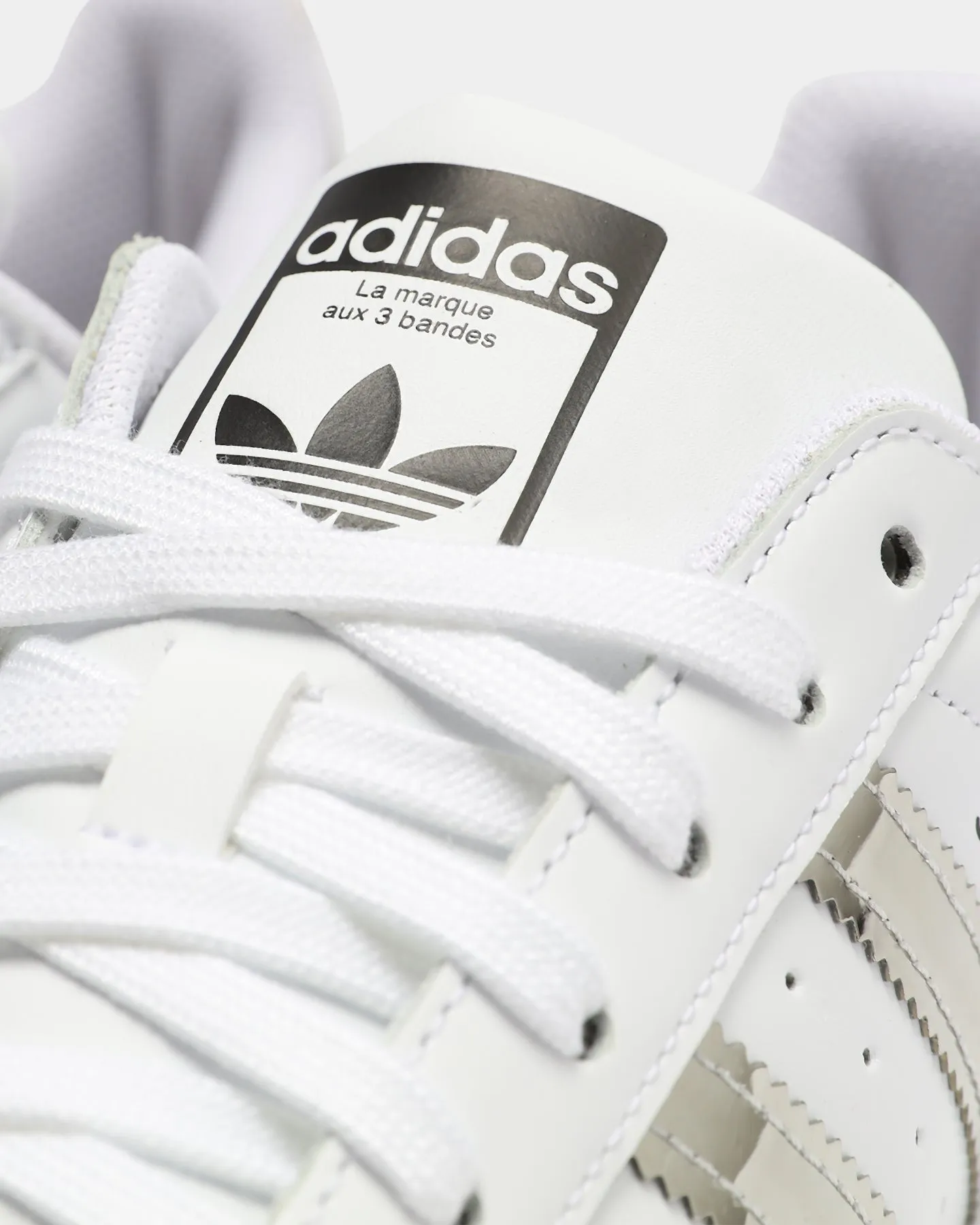 Adidas Women's Superstar White/Silver/Black