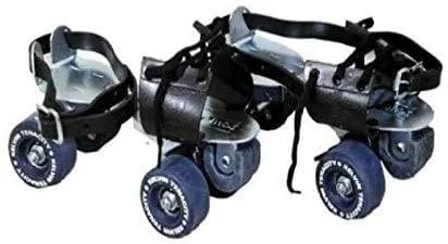 Adjustable Tenacity Roller Skates with Rubber Wheels