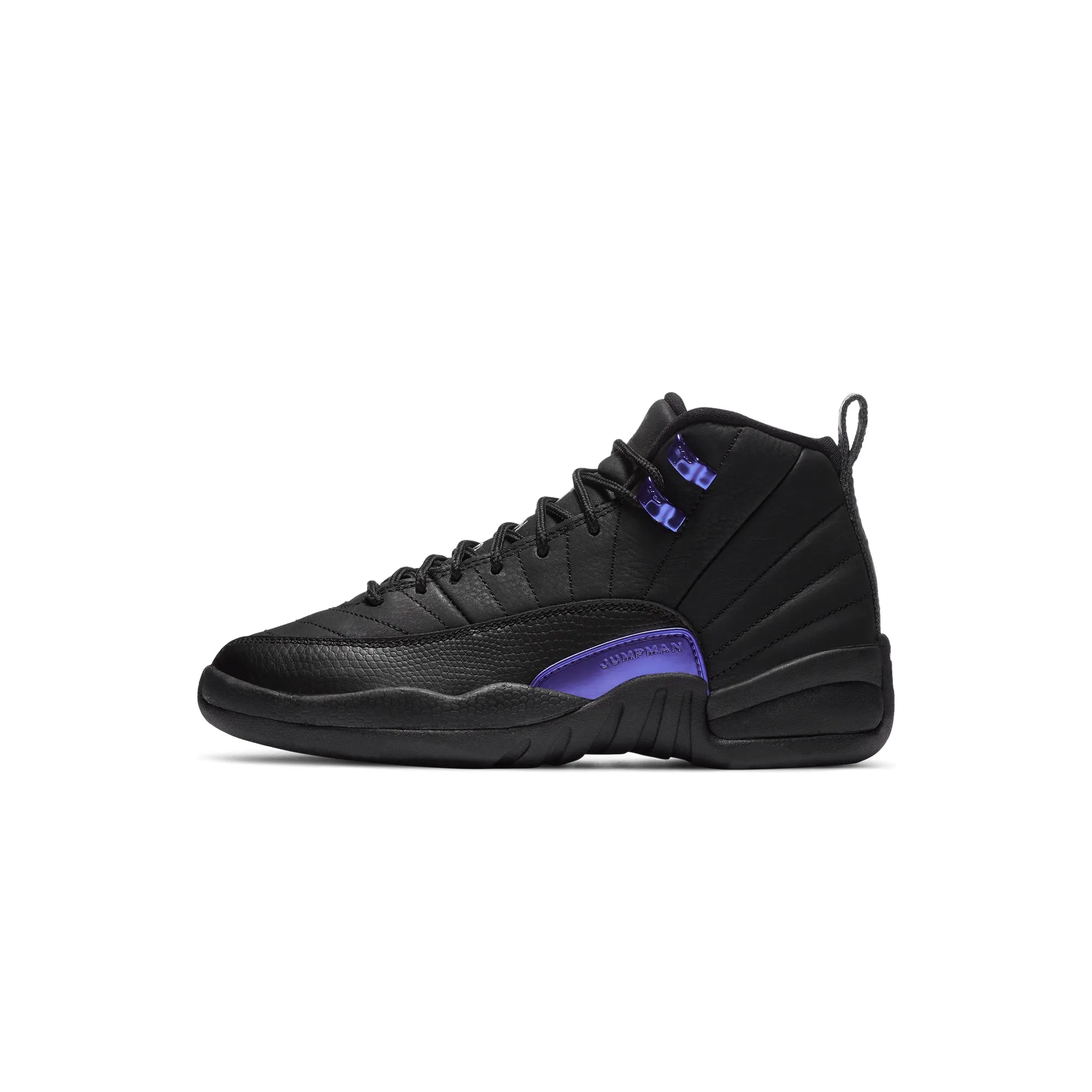 Air Jordan Kids 12 Retro Black Concord Shoes