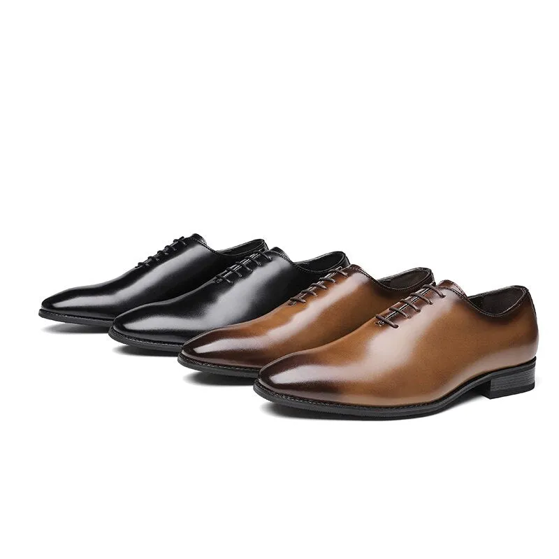 Angelo Ricci™ British Gentleman Genuine Leather Classic Dress Shoes