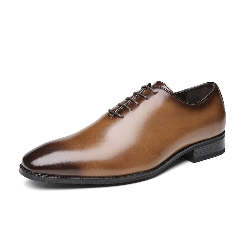 Angelo Ricci™ British Gentleman Genuine Leather Classic Dress Shoes