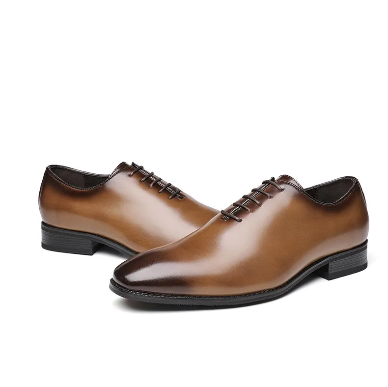 Angelo Ricci™ British Gentleman Genuine Leather Classic Dress Shoes