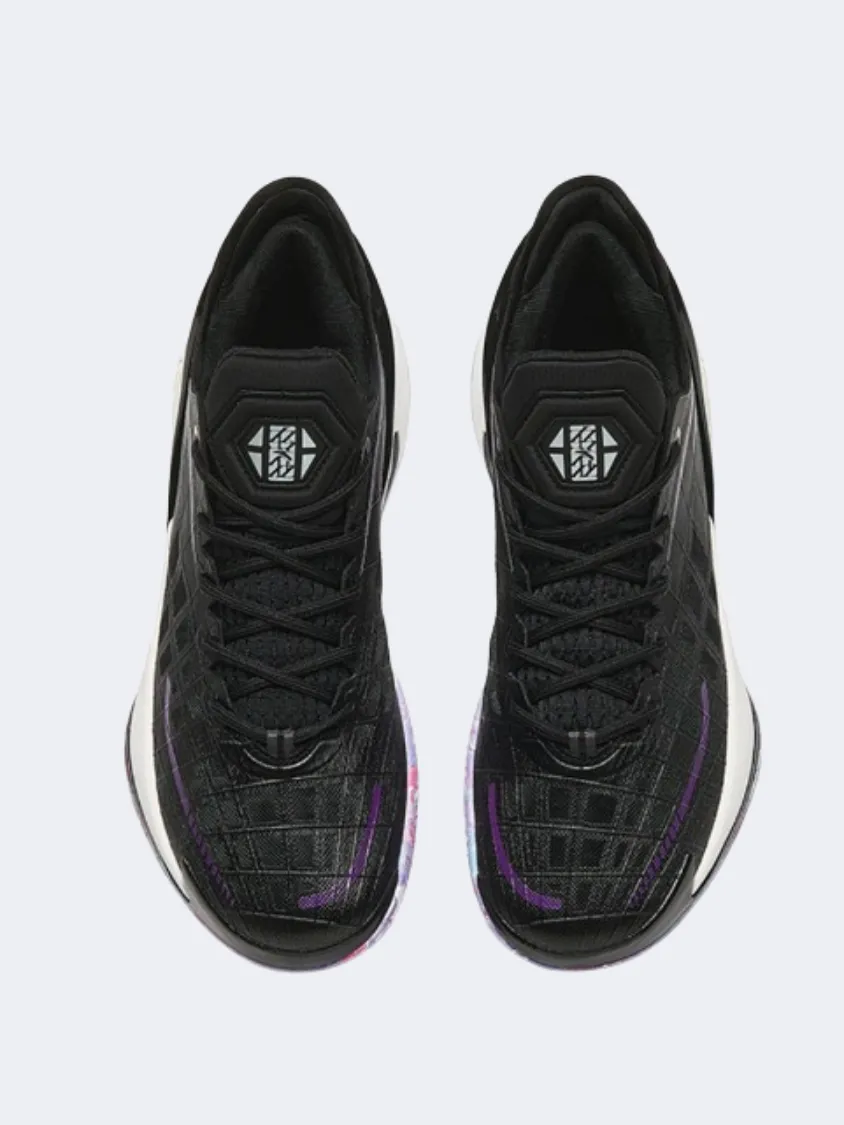 Anta Z Up 224 Men Basketball Shoes Black/Purple