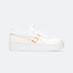 Asics | WMN'S JAPAN S PF  { WHITE/APRICOT CRUSH