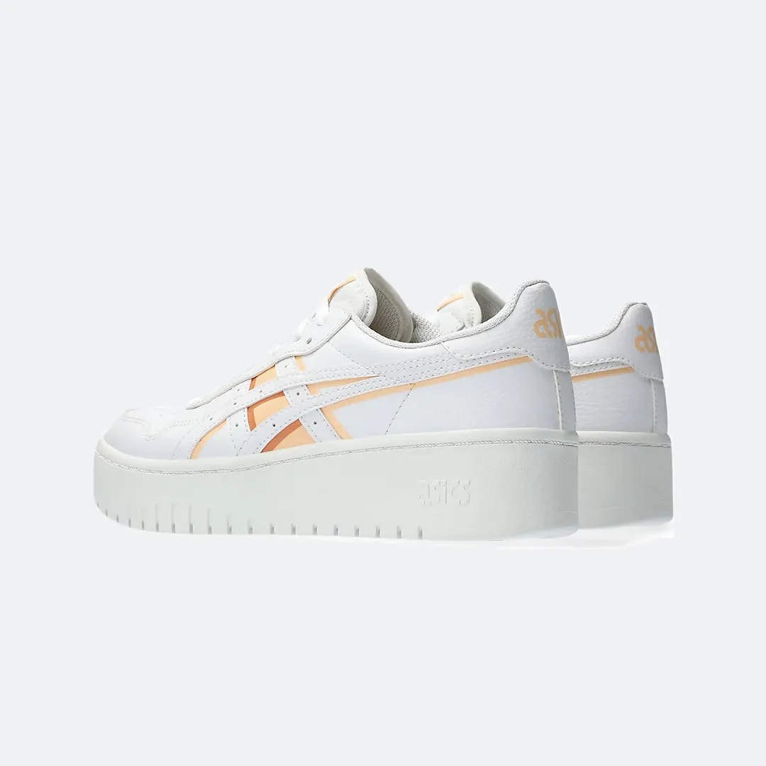 Asics | WMN'S JAPAN S PF  { WHITE/APRICOT CRUSH