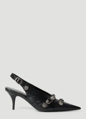 Balenciaga Cagole Slingback High Heels