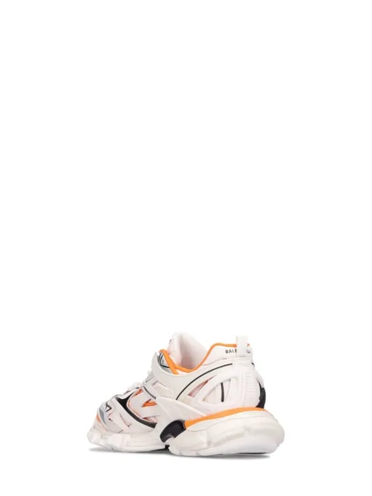 Balenciaga   Track 2 mesh &amp; nylon lace-up sneakers 