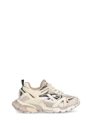 Balenciaga   Track.2 mesh &amp; nylon lace-up sneakers 