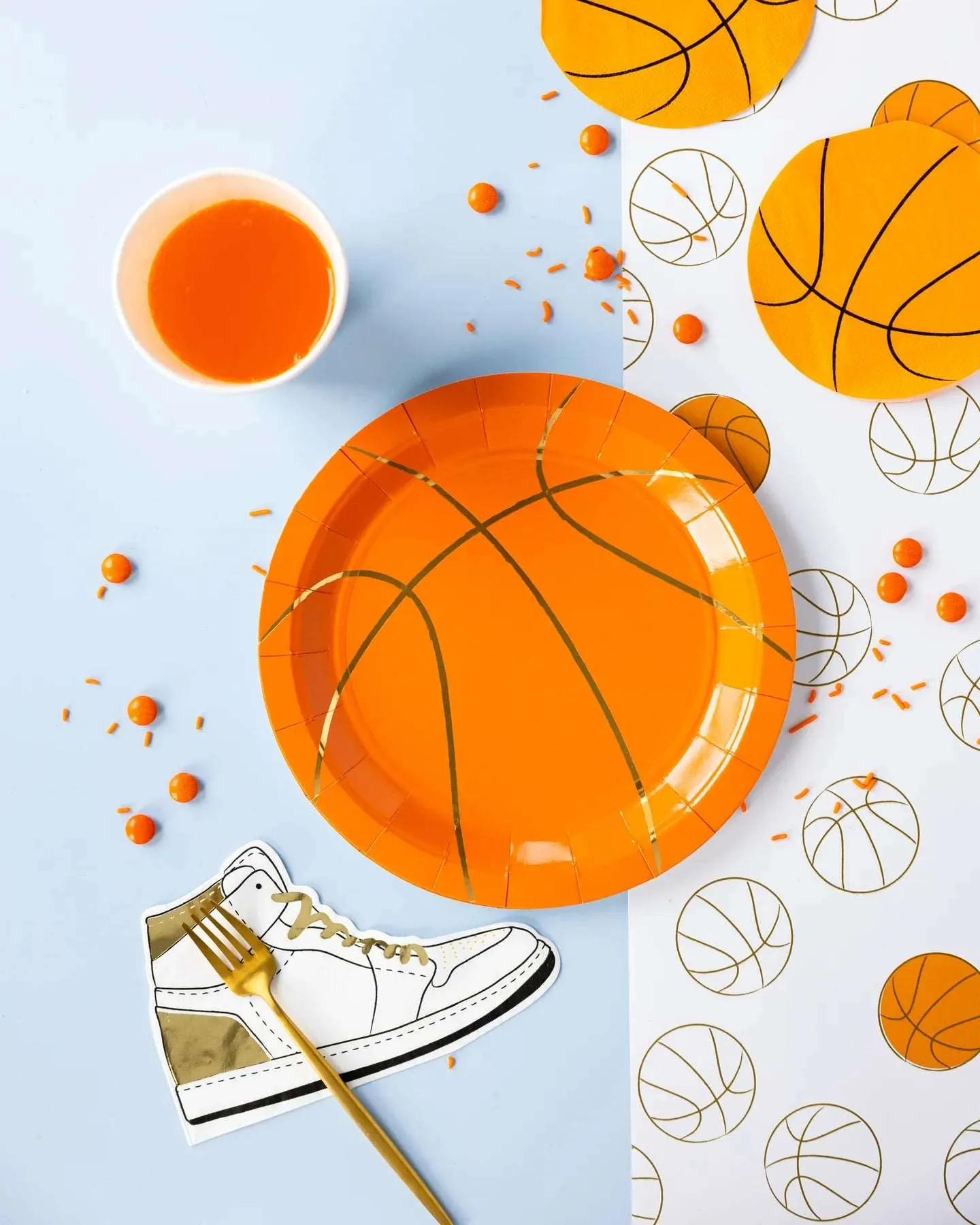 Basketball Sneaker Napkins - Hightops