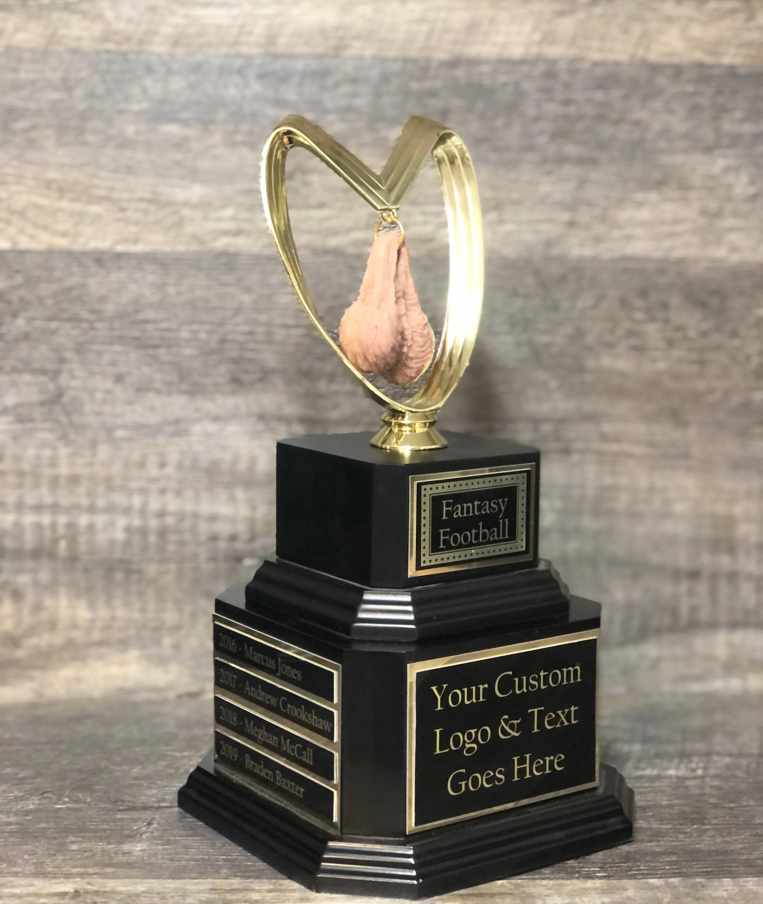 Basketball Trophy Testicle Loser Madness Trophy Perpetual You Suck Last Place Trophy You've Got Balls Funny Trophy Adult Humor Testicle