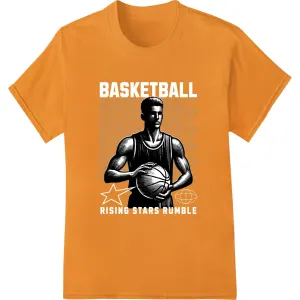 Bold Basketball Player Silhouette | DTF Print Heat Transfer