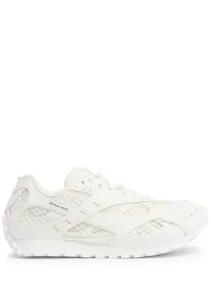 Bottega Veneta   40mm Orbit fishnet sneakers 