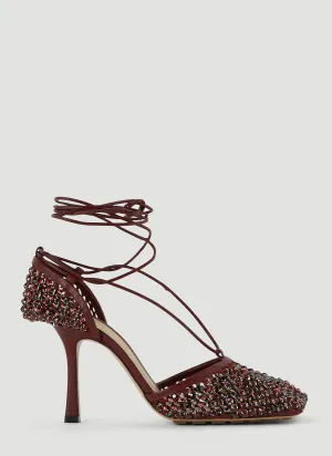 Bottega Veneta Stretch Mesh High Heels