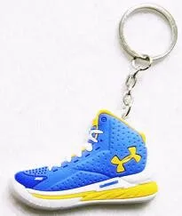 Buy 3 Get 2 FREE! 3D Printed Hand Finished UA Stephen Curry Key Chains