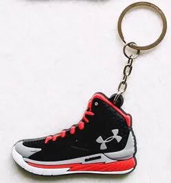 Buy 3 Get 2 FREE! 3D Printed Hand Finished UA Stephen Curry Key Chains