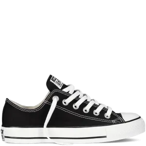 Converse Chuck Taylor All Star Low Sneaker, Black/White, S