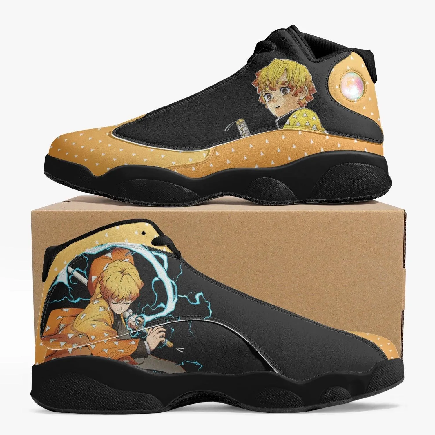 Demon Slayer Zenitsu Agatsuma JD13 Anime Shoes