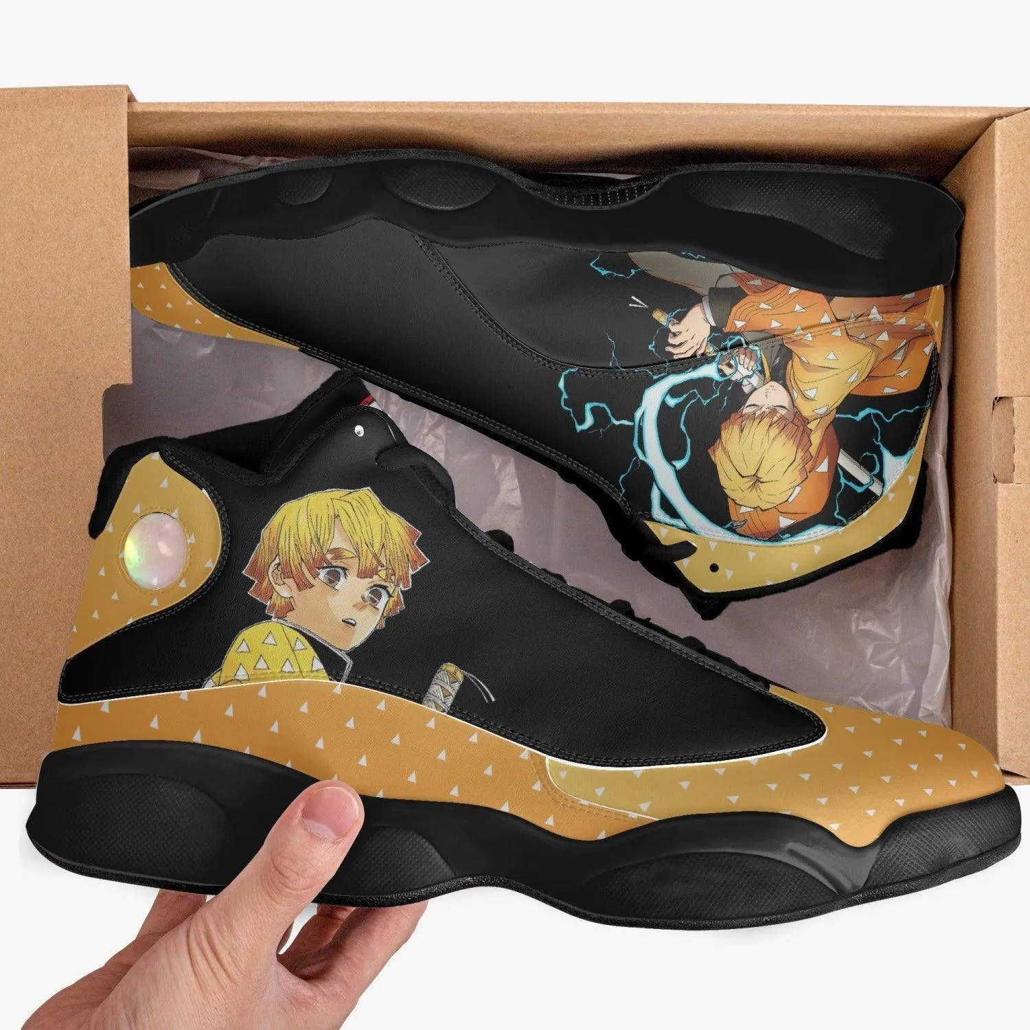 Demon Slayer Zenitsu Agatsuma JD13 Anime Shoes