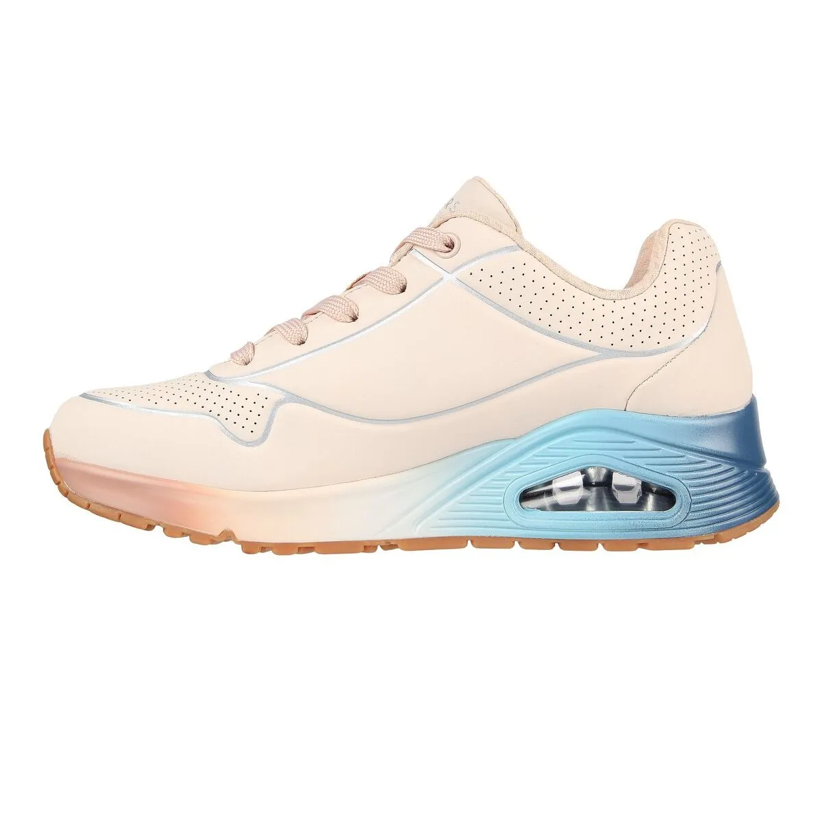 Deportivas Skechers Casual Mujer Uno cool rosa y azul Sk155181