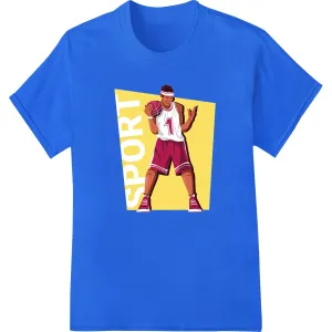 Dynamic Basketball Player DTF Print Transfer