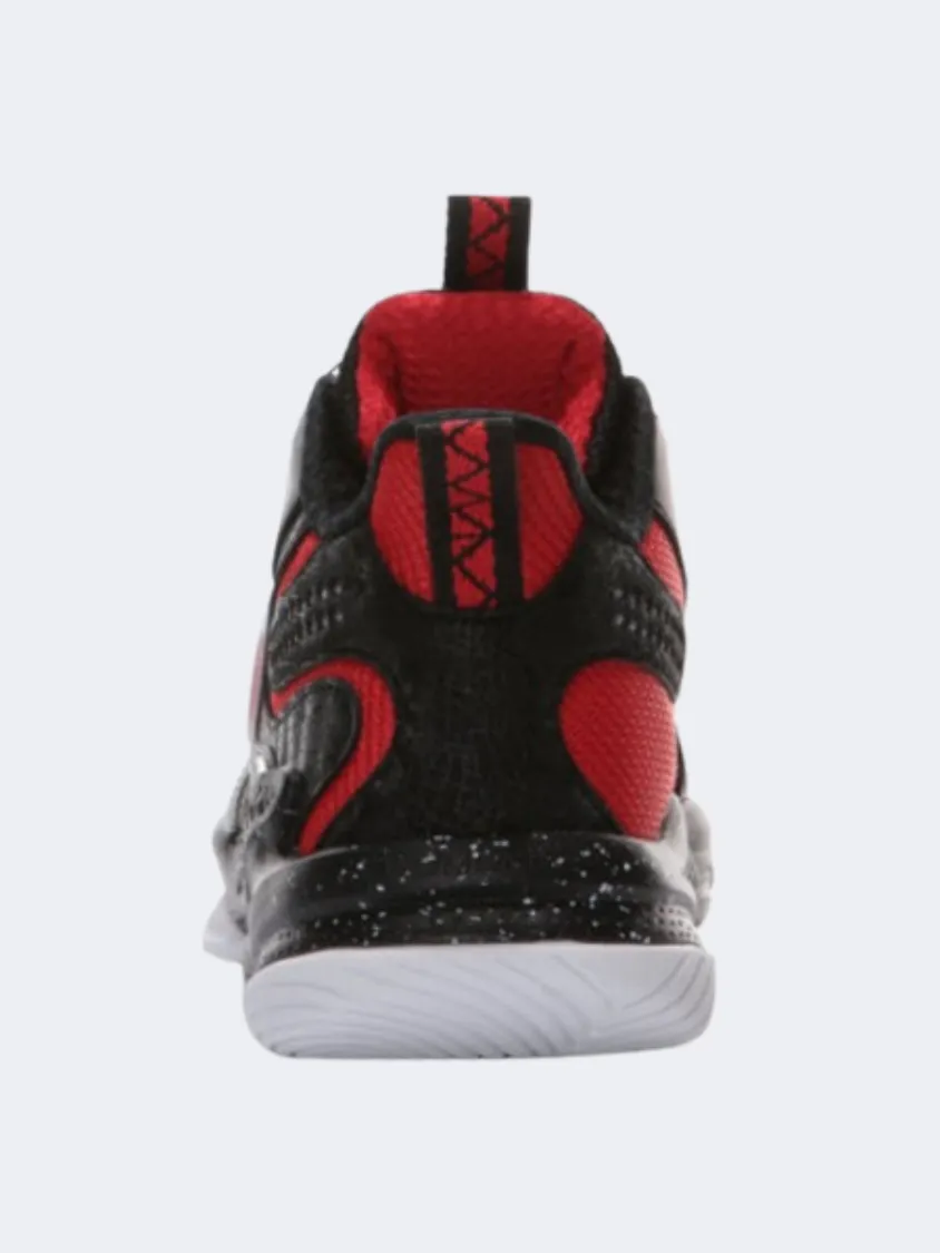 Erke Gs Boys Basketball Shoes Black/Red