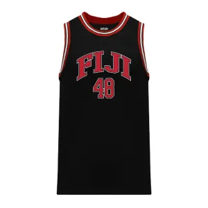 FIJI Black Basketball Jersey