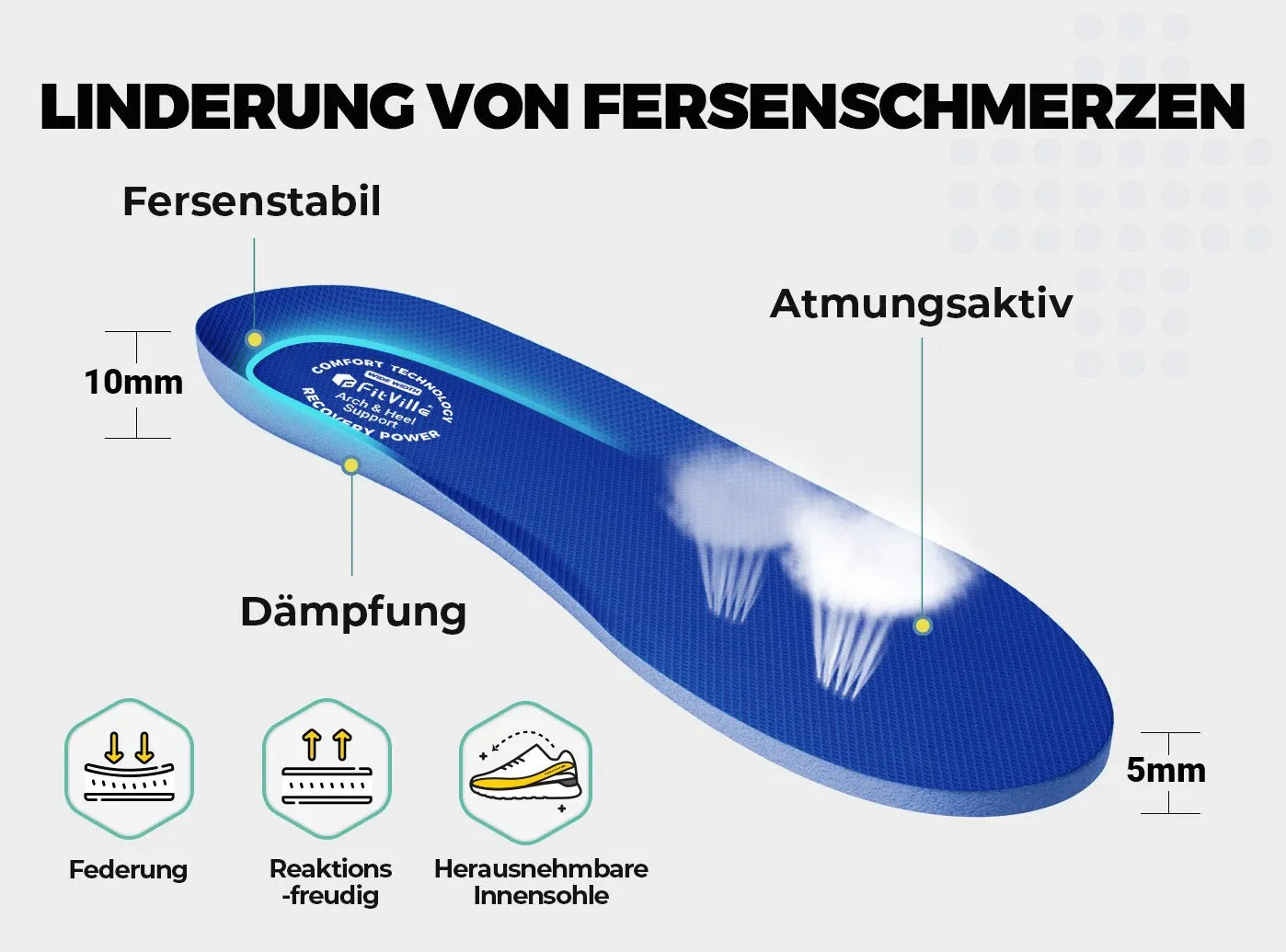 FitVille Damen Cloud Wanderer V5