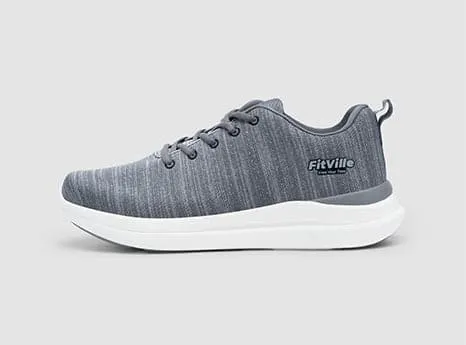 FitVille Herren ArchPower FlyWave Laufschuhe V1