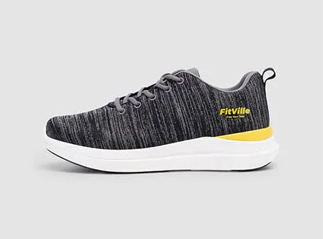 FitVille Herren ArchPower FlyWave Laufschuhe V1