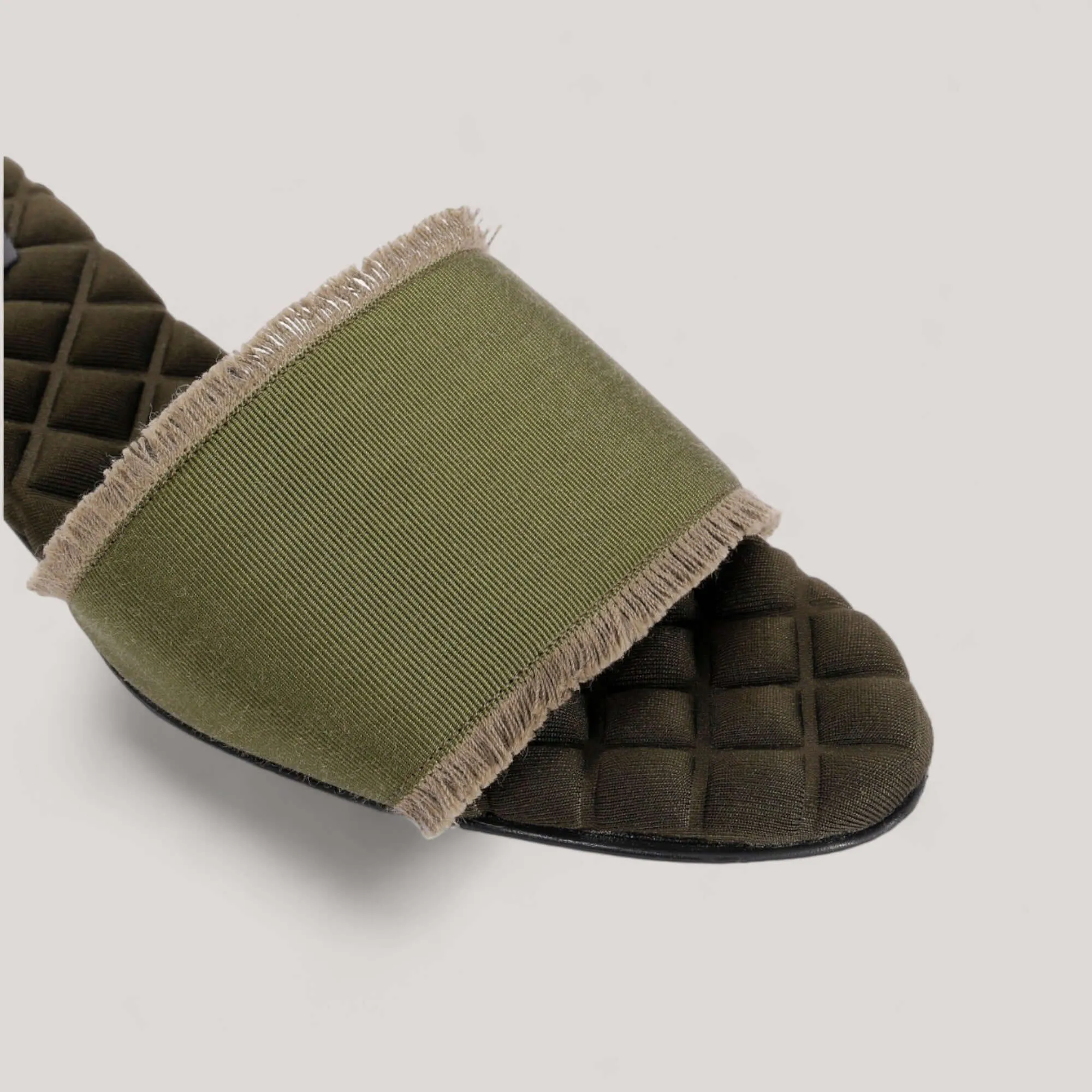 GIORGIA | Military Grosgrain - Sandals