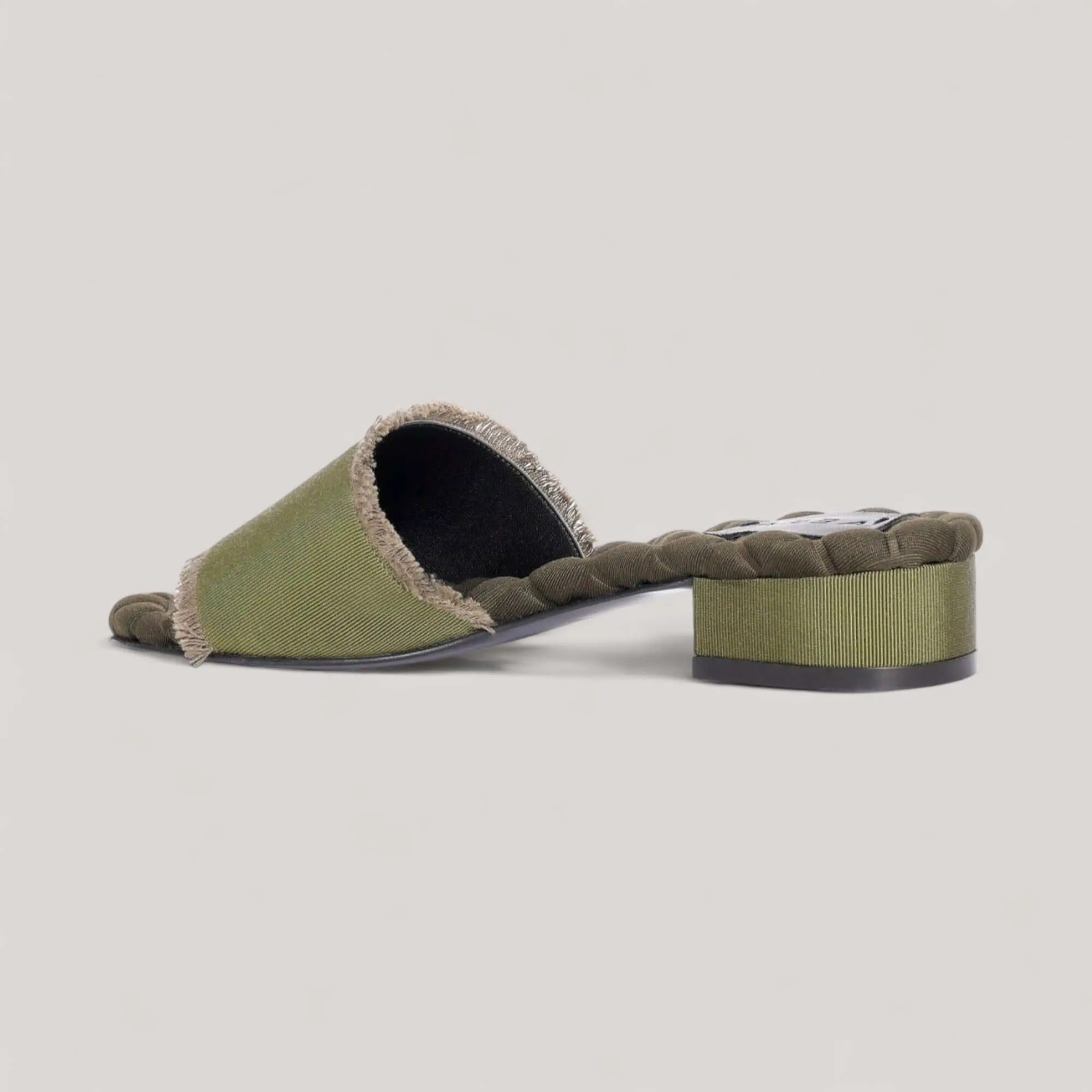 GIORGIA | Military Grosgrain - Sandals