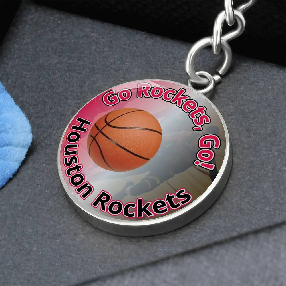 Go Rockets, Go! Keychain