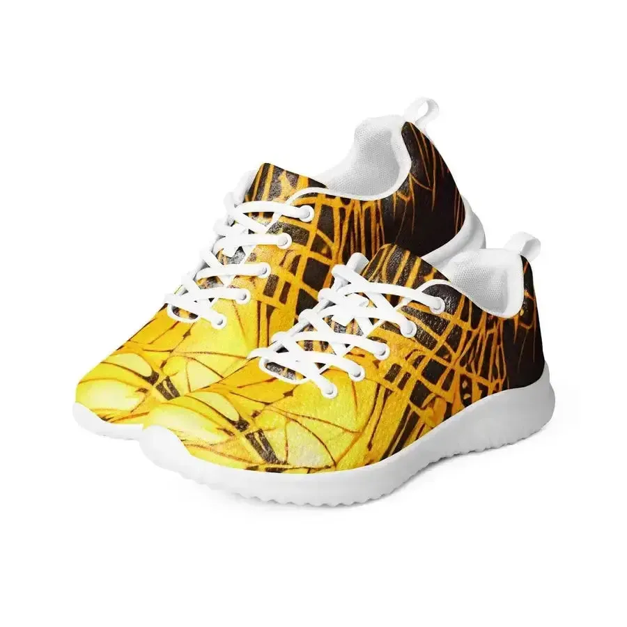 Golden streak men’s athletic shoes