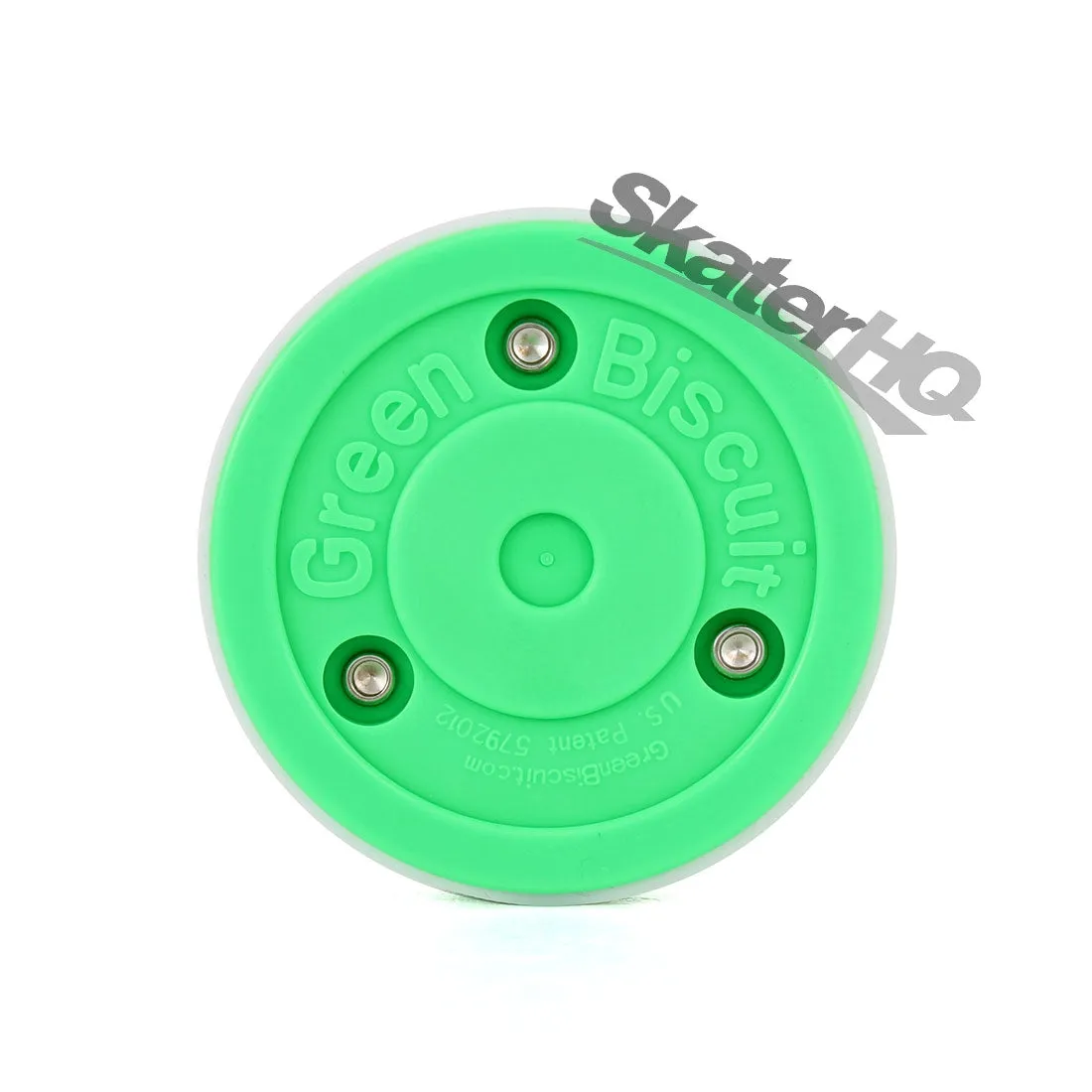 Green Biscuit PRO Hockey Puck - Green