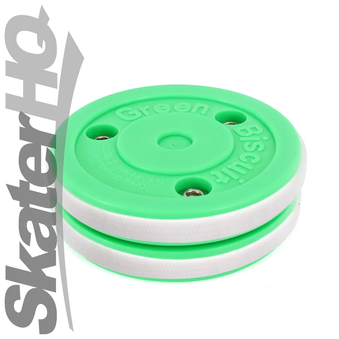 Green Biscuit PRO Hockey Puck - Green