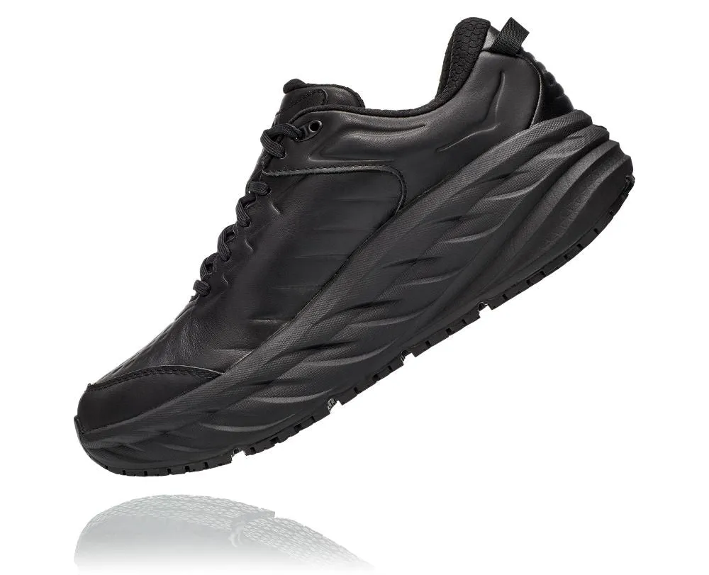 'HOKA' Men's Bondi SR - Black / Black (Wide)