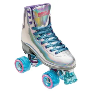 Holographic Silver Impala Roller Skates