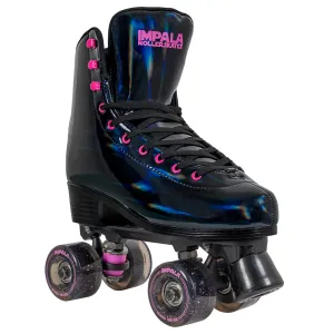 Impala Quad Roller Skates - Black Holographic