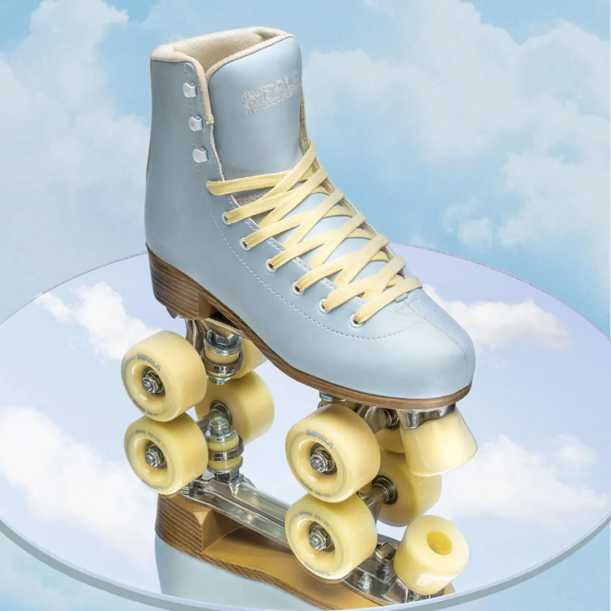 Impala Roller Skates - Sky Blue/Yellow