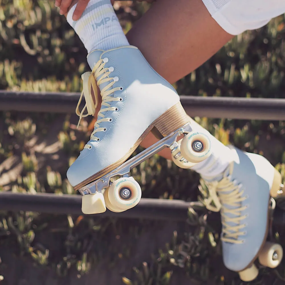 Impala Roller Skates - Sky Blue/Yellow