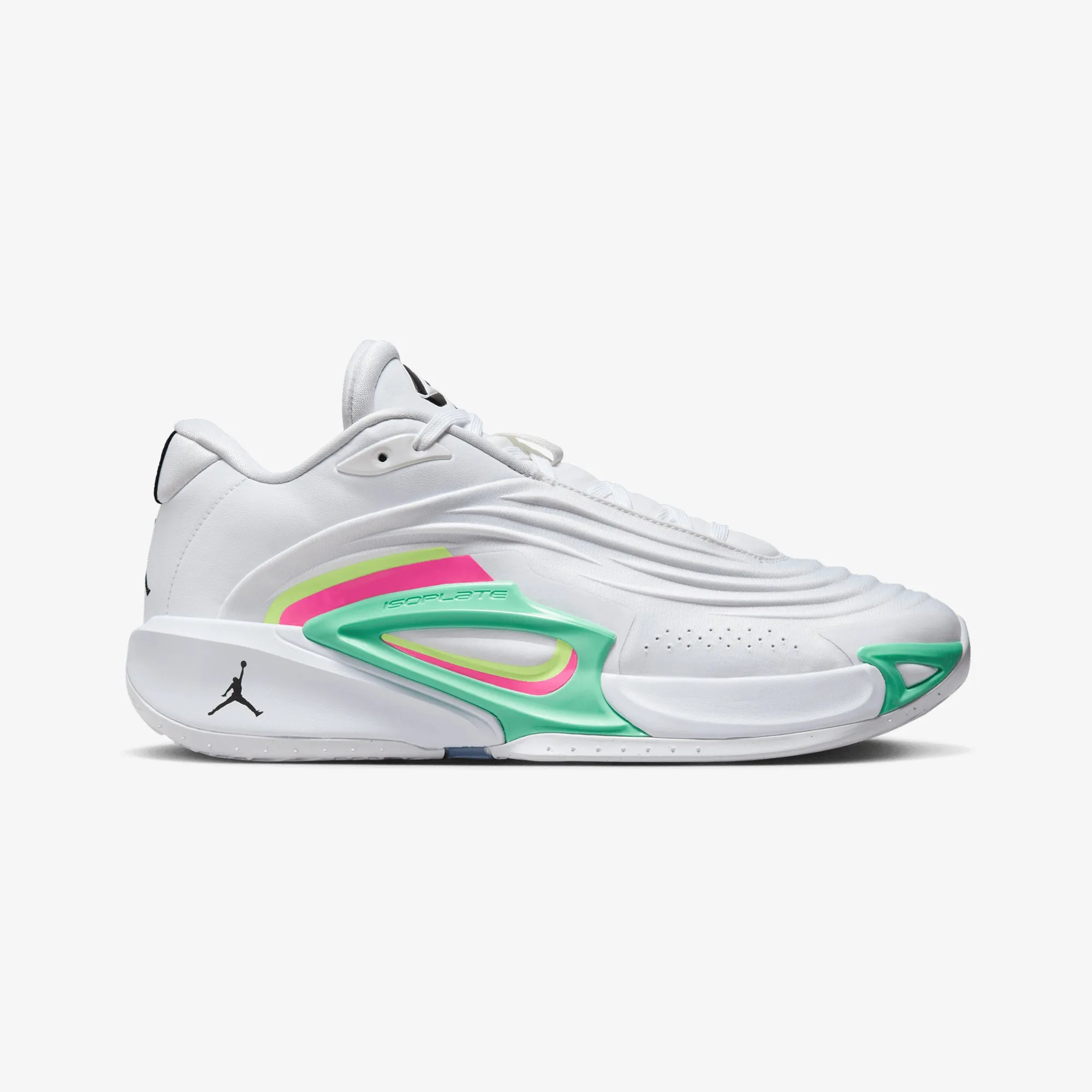 JORDAN | LUKA 3 PF "PHOTO FINISH" { WHITE/BLACK-VOLT GLOW-GREEN GLOW