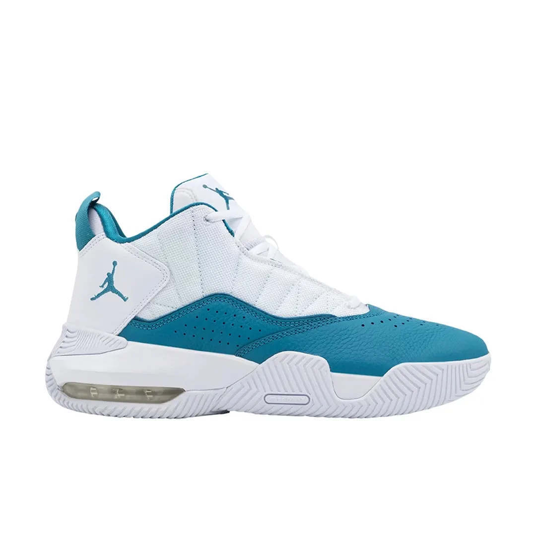 Jordan Stay Loyal White / Rift Blue / Chile Red